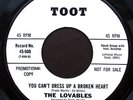 The Lovables - You Can't Dress Up A Broken Heart : Toot WD