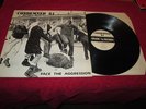Condemned 84 - Face The Aggression LP Punk Oi Skinhead GRADE 1 ORIGINAL