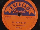 PEACHEROOS rhythm n blues R&B group 78 on EXCELLO “Be Bop Baby” original USA