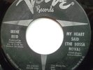 BOSSA JAZZ 45-IRENE REID-MY HEART SAID /MEDITATION