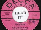 BEATLES 45 Tony Sheridan And The Beat Brothers (Decca PROMO #31382) My Bonnie