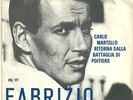 FABRIZIO DE ANDRE': CARLO MARTELLO + IL FANNULLONE (KN 177) TITOLI IN BLU SCURO