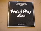 URIAH HEEP Live 2LP with booklet