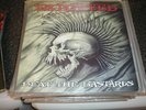 The Exploited Beat The Bastards LP Isd Skinhead Oi Punk Metal Black Heavy