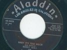 Killer Rockabilly - Bobby Wall - Baby it's too much  /  Tennessee tom cat