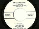 Rockabilly 45 - Tom Wayne  Ruth Ann  'Hear Now
