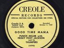 78 RPM RARE OLD JAZZ PUNCH MILLER & FRISKY FOOT JACKSON CREOLE 5 MUST SEE/ EE-