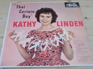 Teen LP KATHY LINDEN That Certain Boy NEAR MINT Original FELSTED VERY RARE