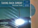TAKING BACK SUNDAY Tell All Your Friends LP beautiful yellow wax vinyl 12