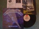 METALLICA LP RIDE THE LIGHTNING EX/EX+ FIRST PRESS WITH INNER