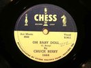 CHUCK BERRY / OH BABY DOLL /  DOO-WOP /--78rpm