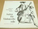 J.S. BACH complete Suites for Solo CELLO 1-6  REINE FLACHOT  private Dutch 2LP 