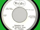 PYRAMIDS Shakin' Fit / What Is Love 45rpm Vee-Jay 1962 soul dancer