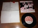 Alley Cats Dangerhouse 45 Nothing Means Nothing Rare 1 Of A Kind Lyric Sheet KBD