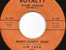JIM CAVA Humpty-Dumpty Heart ROYALTY 45 SUPER RARE TEEN SOUND
