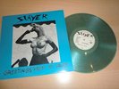 Slayer Greetings from my Guts Transparent blaue Lp Rarr San Franzisko 13.07.1984