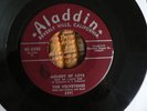 RARE DOO WOP 45 rpm THE VELVETONES on ALADDIN lb 1955