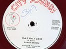 Barry Brown - Warmonger UK orig 12