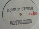 Crime In Stereo Troubled Stateside TEST PRESS Bridge 9 Brand New