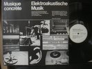 MUSIQUE CONCRETE Schaeffer Reibel Cage GERMAN Klett LP 1974
