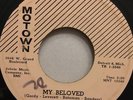 THE SATINTONES My Beloved MOTOWN #1000 pink label 7