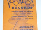 VOCALION record catalog c. 1938 PRE WAR BLUES Robert Johnson 78 rpm