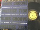 MINT- 1st Press TINY GRIMES W/ COLEMAN HAWKINS BLUES GROOVE LP PRESTIGE 7138