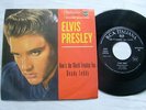 ELVIS PRESLEY 45 HOW S THE WORLD TREATING YOU / READY TEDDY  ITALIAN  NM 1957