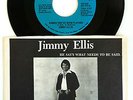 JIMMY ELLIS BOBLO I'M NOT TRYING TO BE LIKE ELVIS 45 W/ AUTOGRAPH PIC SLEEVE NM-