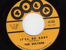 THE SULTANS It'll Be Easy NM doo-wop R&B 45 on Tilt HEAR