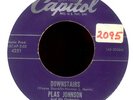 PLAS JOHNSON Downstairs The Loop on Capitol R&B Popcorn 45 Hear Both Sides