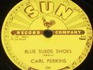 Hot Sun Rockabilly BLUE SUEDE SHOES Carl Perkins #234 Plays Great Looks Great