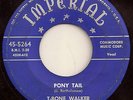 Guitar Blues 45: T-BONE WALKER on Imperial - Pony Tail/When the Sun Goes Down