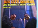 BENNY GOLSON w/ART FARMER BIG CITY RARE ORIG '60 ARGO MONO WHITE LABEL PROMO LP