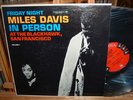 MILES DAVIS IN PERSON FRIDAY NIGHT AT THE BLACKHAWK 6 EYE COLUMBIA MONO ORIG. NM