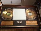 THE BEATLES WHITE ALBUM 24 CARAT GOLD ALBUM COLLECTION.