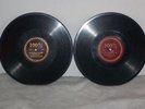 Two 100% Ku Klux Klan Klansman 78 rpm records K5 K6 K32 K33