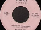 Rare 60's Northern Soul 45 - VIC AND THE VERSATILES (Barc)  *Listen*