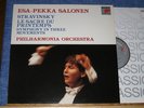 Salonen. Stravinsky (Sacre du printemps; Symph in 3 movements). Sony S 45796 dig