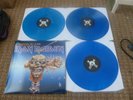 Iron Maiden 3x LP London Blaze Blue vinyl only 100 copies NEAR MINT Beautiful