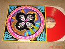 KISS ROCK AND ROLL OVER UK RED VINYL - VARIANT HOT PINK COVER