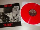 NIRVANA - BLEACH - RARE AUSTRALIAN RED VINYL LP ON WATERFRONT