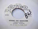 Rock Promo 45 BOBBY DARIN Minnie The Moocher on ATCO (promo)