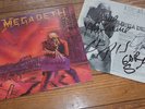 MEGADETH PEACE SELLS ... SIGNED BY 4 OG MEMBERS 86 US PRESS ??????? METALLICA