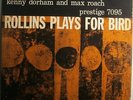 Sonny Rollins-Plays For Bird-Rare Original Prestige DG Jazz LP-Mono-RVG-LISTEN