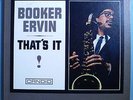 BOOKER ERVIN THAT'S IT ULTRA-RARE ORIG'61 CANDID MONO WHITE LABEL PROMO LP DG NM