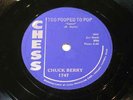 CHUCK BERRY / TOO POOPED TO POP b/w LET IT ROCK / ROCK /--78rpm