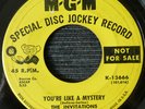 Rare Northern Soul 45 Invitations Watch Out Little Girl DJ promo on MGM