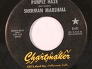 SHERMAN MARSHALL: Purple Haze / Realization Of Life (rare rock & pop 45)
