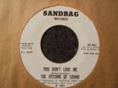 NORTHERN - THE EPITOME OF SOUND - YOU DON'T LOVE ME - SANDBAG - DJ COPY - LISTEN